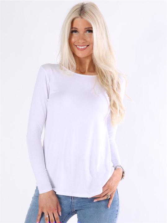 Otine - Langærmet basisbluse